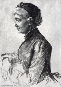 Study of a Woman by Empress Frederick of Germany